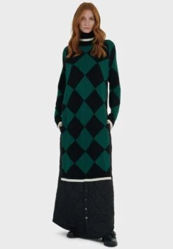 Quilted Knitted Dress