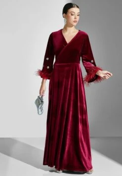 Fringe Sleeve Embellished Dress