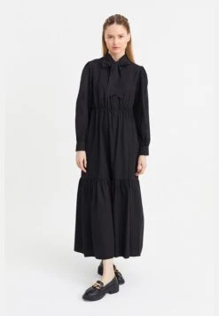 Puff Sleeve Tiered Dress