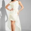 One Shoulder High Low Dress