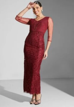 Embroidered V-Neck Dress