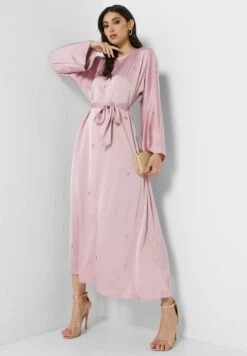 Relaxed Satin Dress