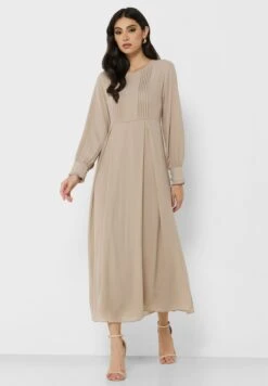 Pintuck Detail Dress