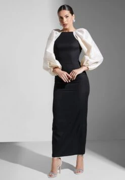 Balloon Sleeve Dress