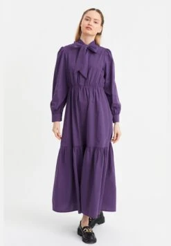 Puff Sleeve Tiered Dress