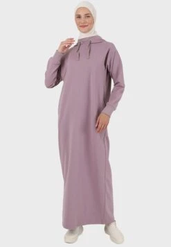 Hooded Pocket Detail Dress