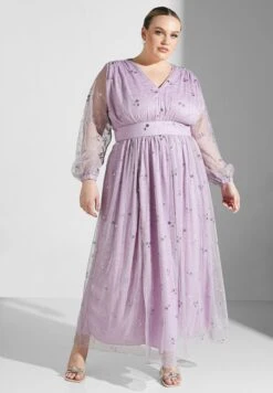 Embellished Waist A-Line Dress