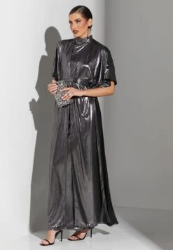 Metallic Shimmer Abaya