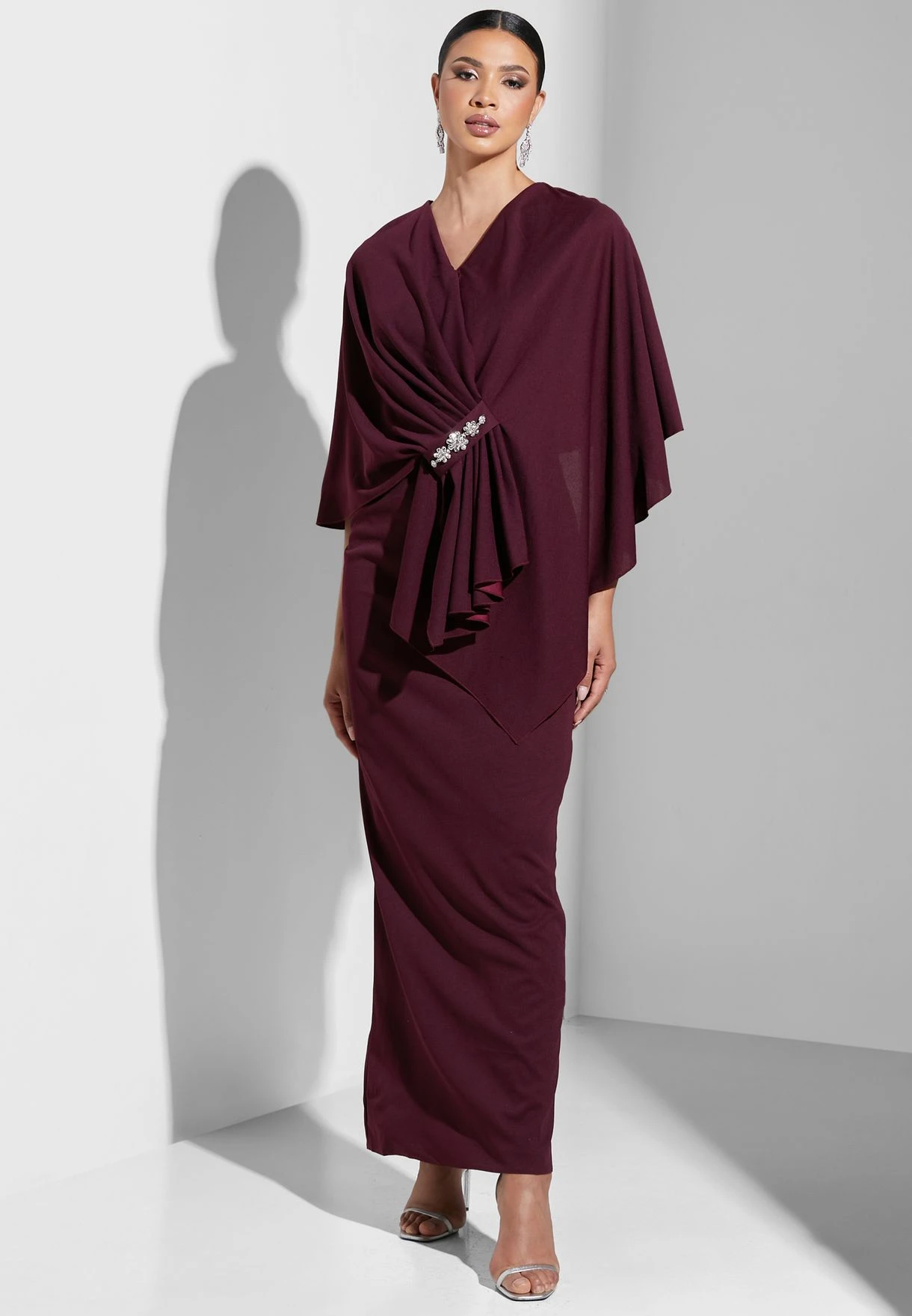 Drape Detail Dress 1 Drape Detail Dress