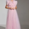 Rosette Tulle Dress