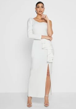 One Shoulder Ruffle Dress