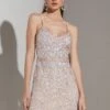 Strappy Shimmer Dress