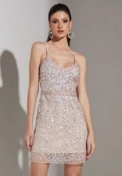 Strappy Shimmer Dress