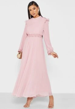 Ruffled Detail Dress