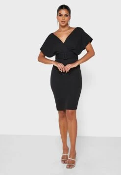 Bodycon Dress With Belt