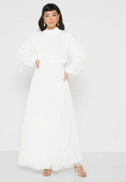 Tulle Waterfall Dress