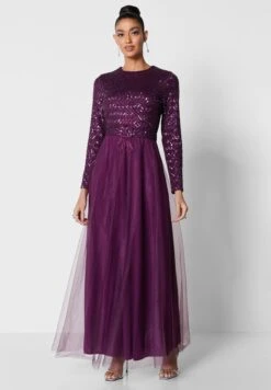 Fit & Flare Embellished Gown
