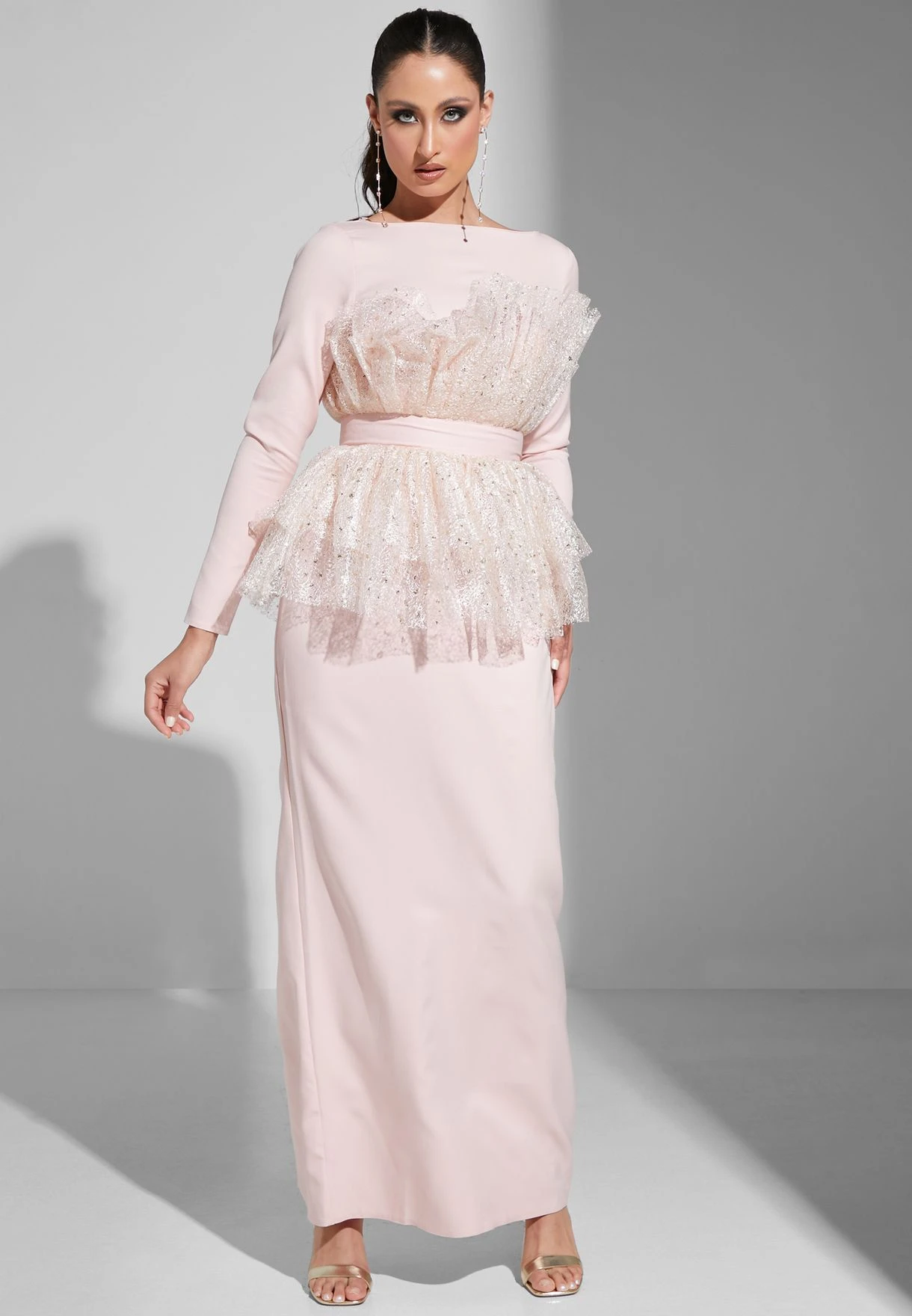 Tulle Detail Dress 1 Tulle Detail Dress