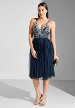 Sequinned Tulle Dress