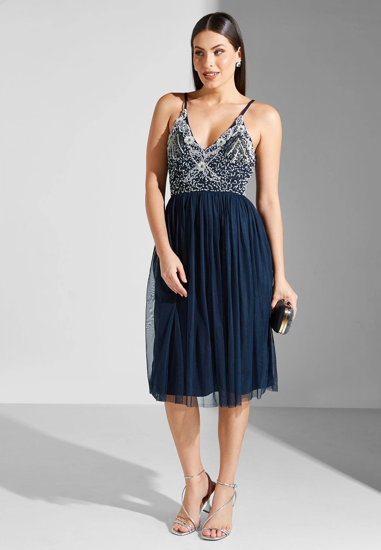 Sequinned Tulle Dress 1 Sequinned Tulle Dress