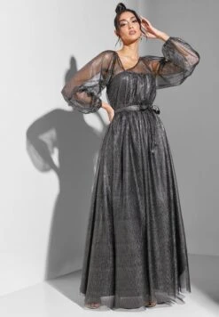 Asymmetric Neck A-Line Detail Dress