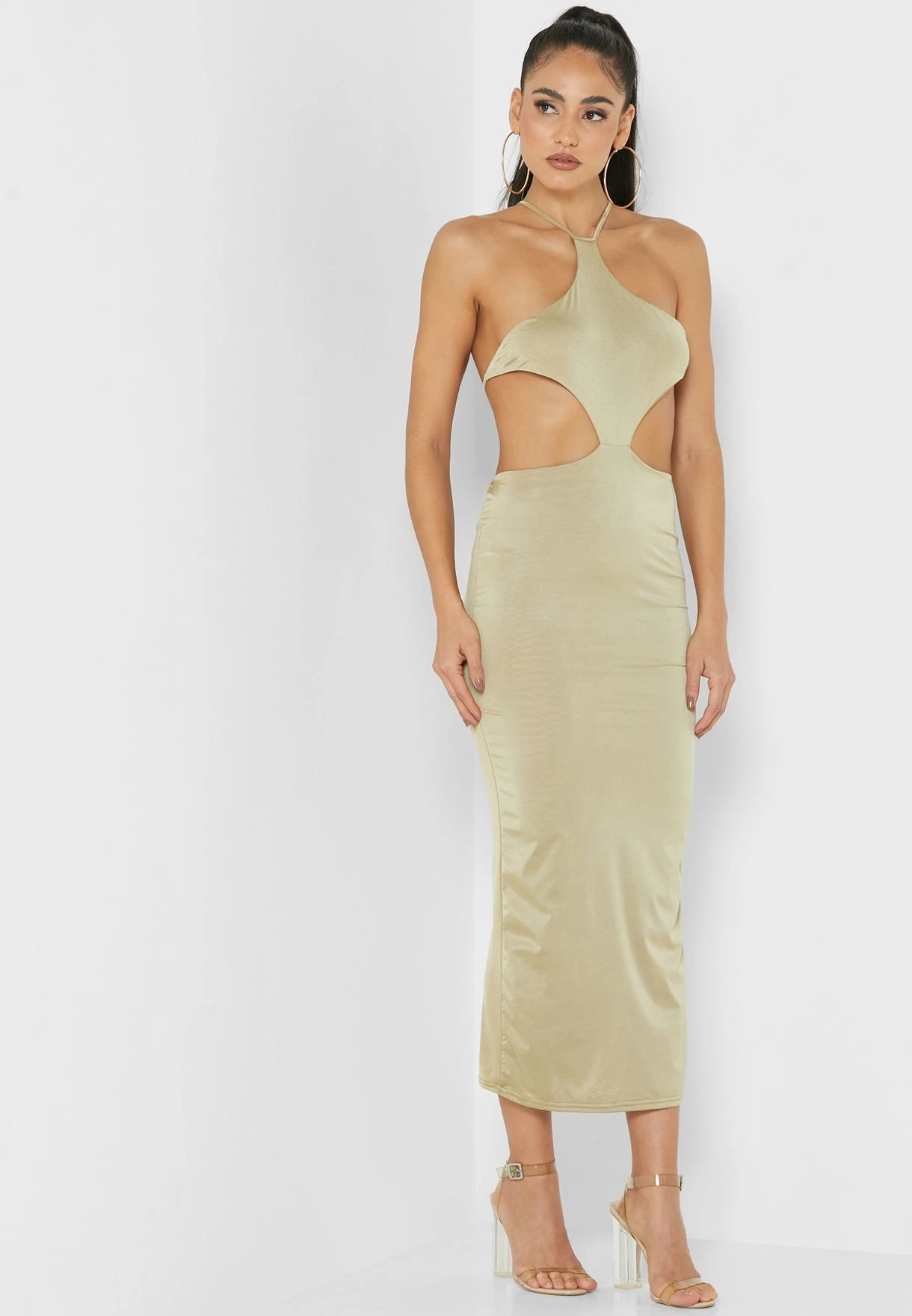 Halter Neck Layer Dress 1 Halter Neck Layer Dress