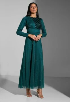 Shimmer A-Line Dress