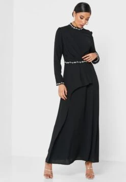 Asymmetrical Ruffle Front Dress