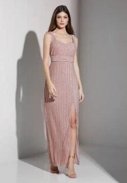 Adrianna Papell Crew Neck Knitted Dress