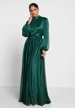 Cuff Sleeve Flare Dress