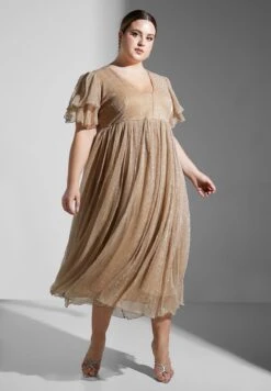 Shimmer A-Line Dress