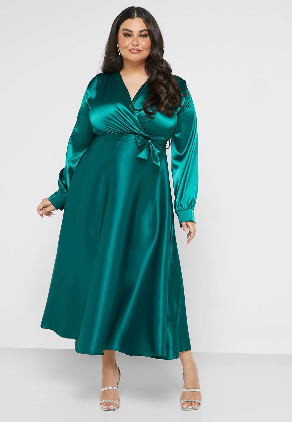 Wrap Detail Belted Dress 1 Wrap Detail Belted Dress