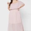 Bardot Pleated Dress