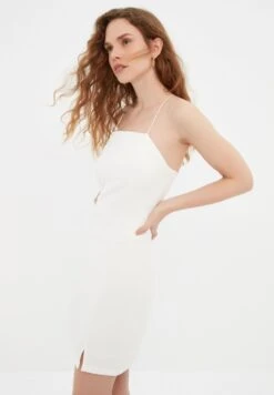 Trendyol Slit Hem Strappy Dress