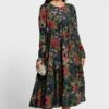 Floral Printed Tiered Dress