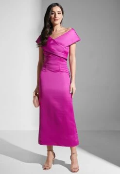 Bardot Surplice Neck Dress