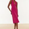 Trendyol Halter Neck Knitted Dress