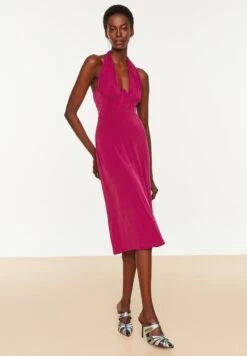 Trendyol Halter Neck Knitted Dress