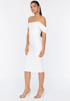 Trendyol Bardot Knitted Dress