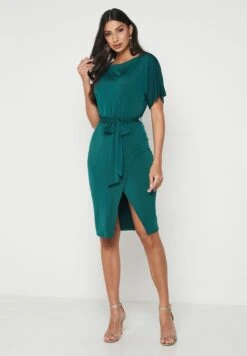Self Tie Wrap Dress