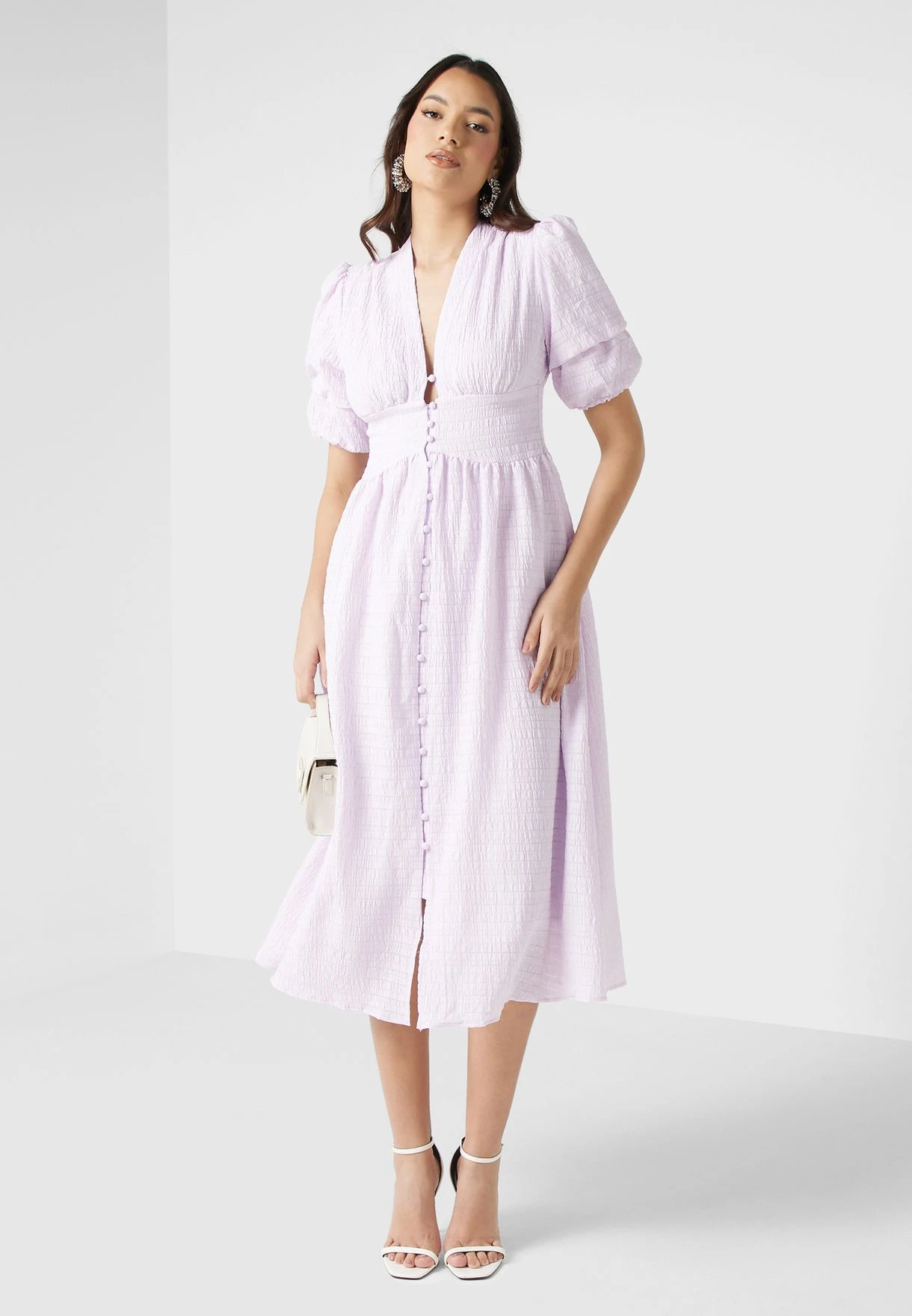 ELLA Ruffle Trim Dress 1 ELLA Ruffle Trim Dress