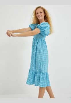 Koton Gimped Detail Midi Dress