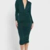 Ruched Bodycon Dress