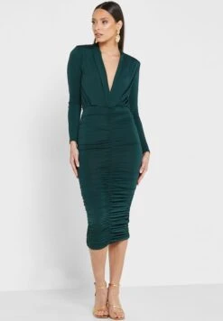 Ruched Bodycon Dress