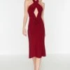 Trendyol Halter Neck Tie Detail Dress