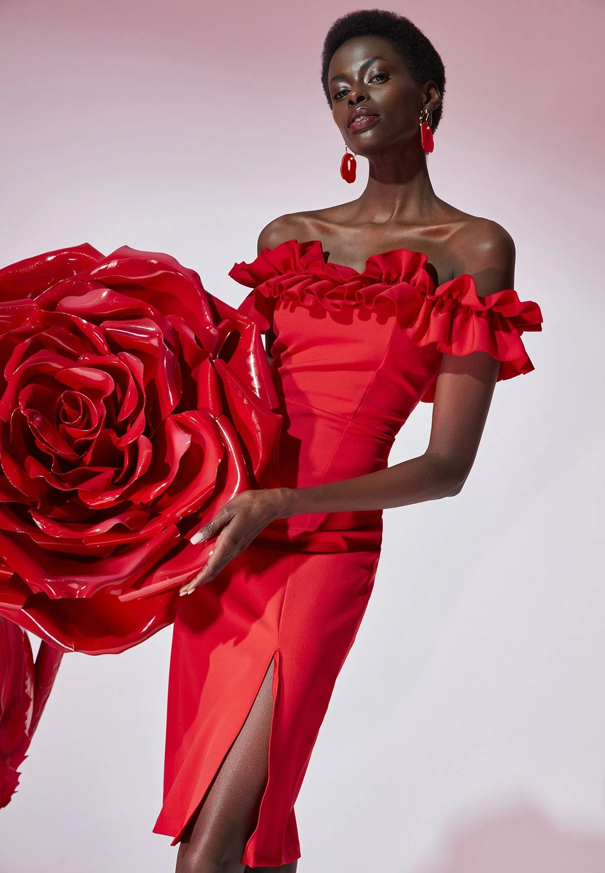 Trendyol Bardot Bodycon Dress 1 Trendyol Bardot Bodycon Dress