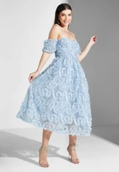 Bardot Sweetheart Neck Dress