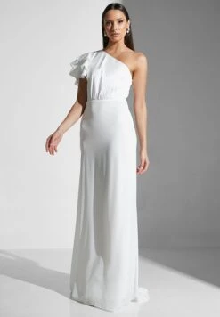 TFNC One Shoulder Ruffle Detail Dress