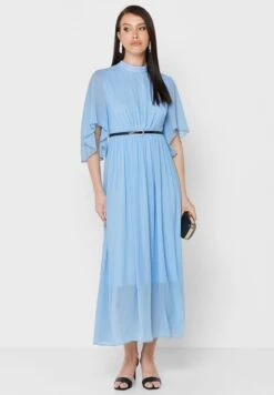 Bat Winged Sleeve Dress