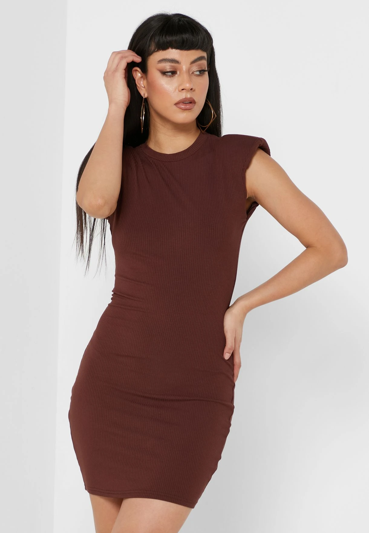 Ribbed Bodycon Dress 1 Ribbed Bodycon Dress